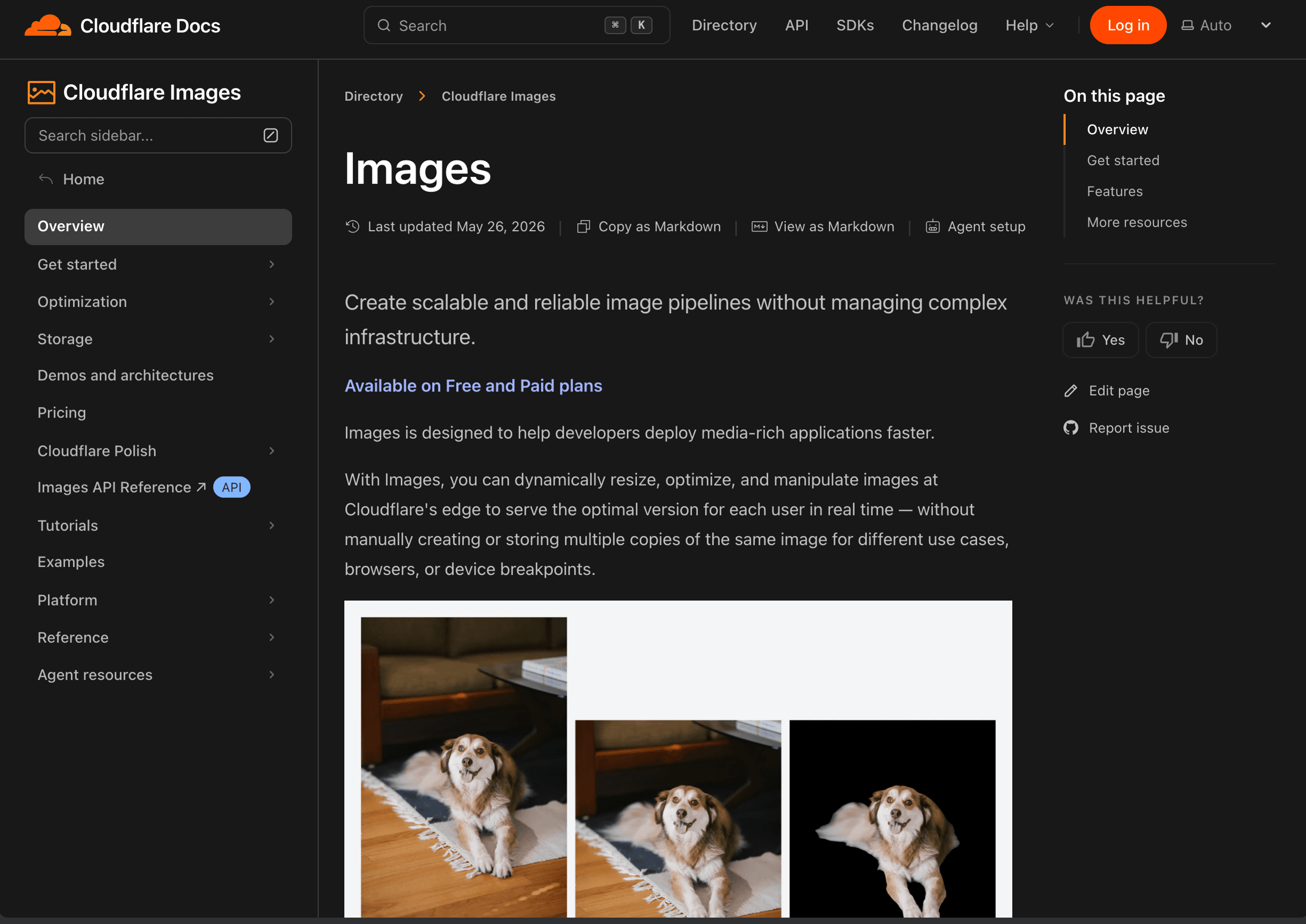 Cloudflare Images documentation